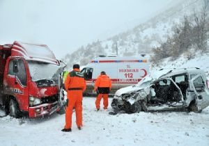 Gümüşhane yolunda kaza